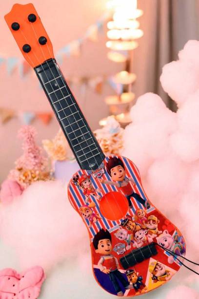 MY BABY LOVE A PERFECT CARE Guitar Music Learning Toy for Kids | Small and colorful design