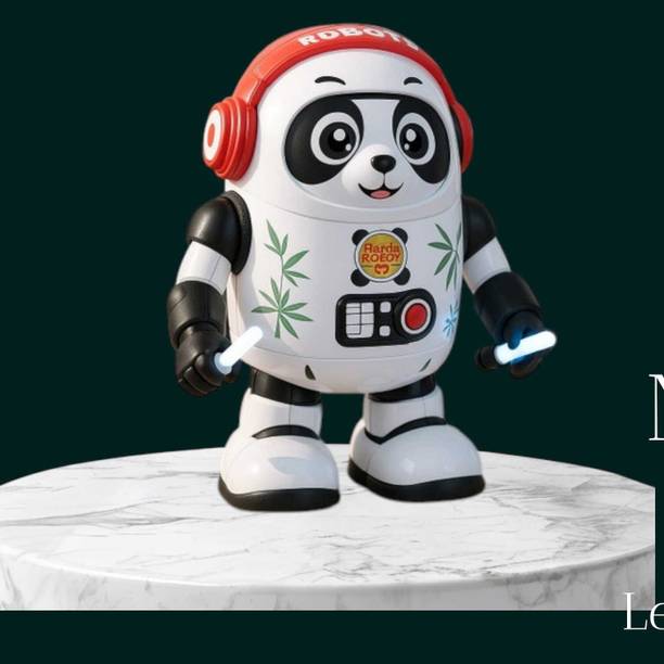 HornFlow Electronic Musical Robot Toy (IND*30467) Gift for Birthday and Fun