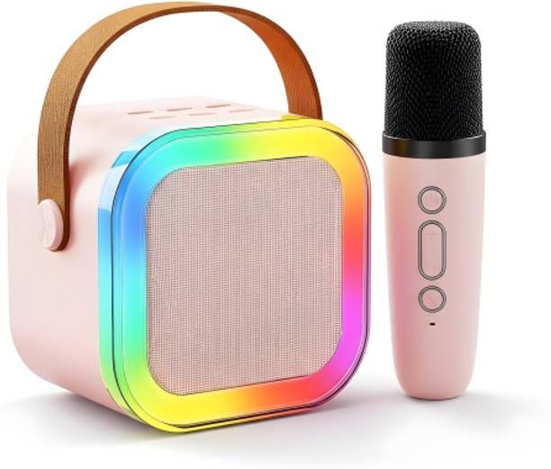 NYVAAS Wireless Karaoke Mic with Speaker | Bluetooth Mic for Kids & Adults 3 W Bluetooth Party Speaker