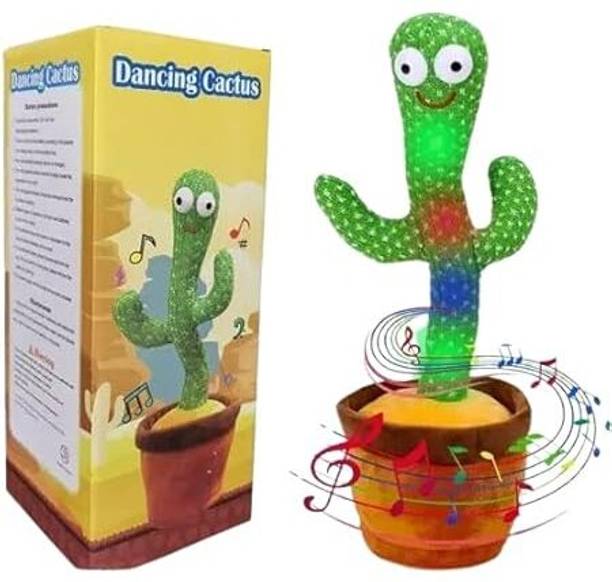 Kabrela I Dancing Cactus Repeats What You Say,Electronic Plush Toy
