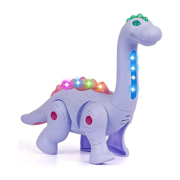 Littlin Cute Walking Adventure Dinosaur Musical Toy with Light for Kids