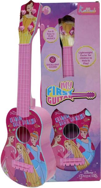 Kriiddaank Disney Princess Theme Guitar (Big) Musical Toy - Educational & Interactive