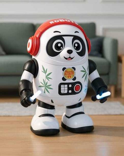 Tiny Tales Electronic Musical Robot Toy Gift for Birthday and Fun