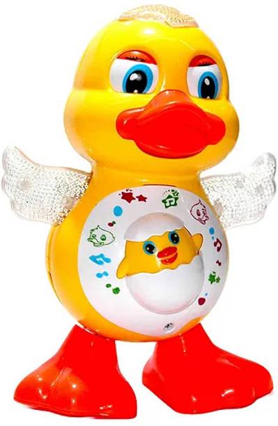 DDTOYS Dancing Duck Toy with Light & Music - Multicolour