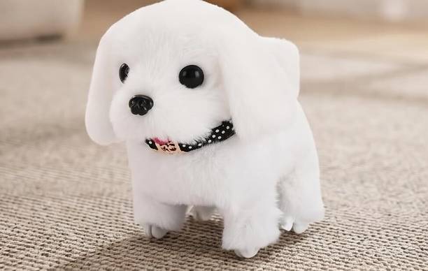 Shivanshelite Walking Dog Soft Toy Fantastic Puppy Battery Operated Walking Dog