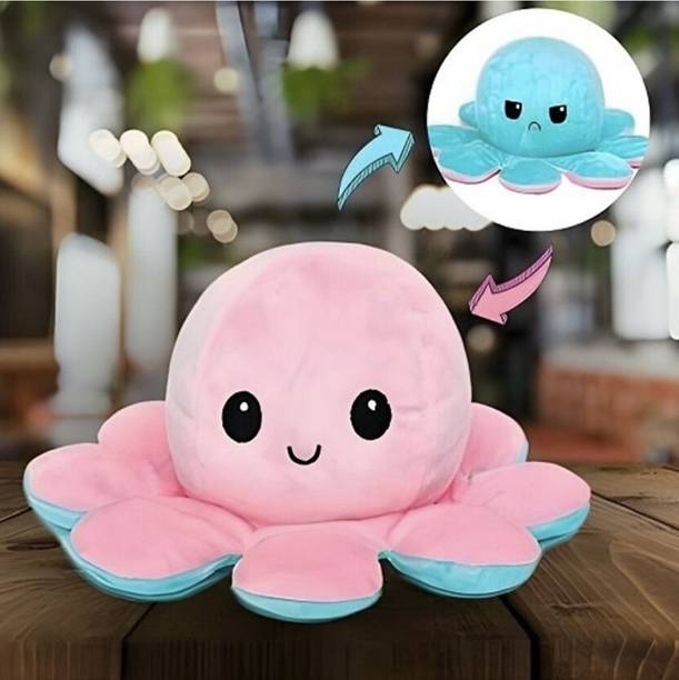 wwr Reversible Plush Octopus Soft toy
