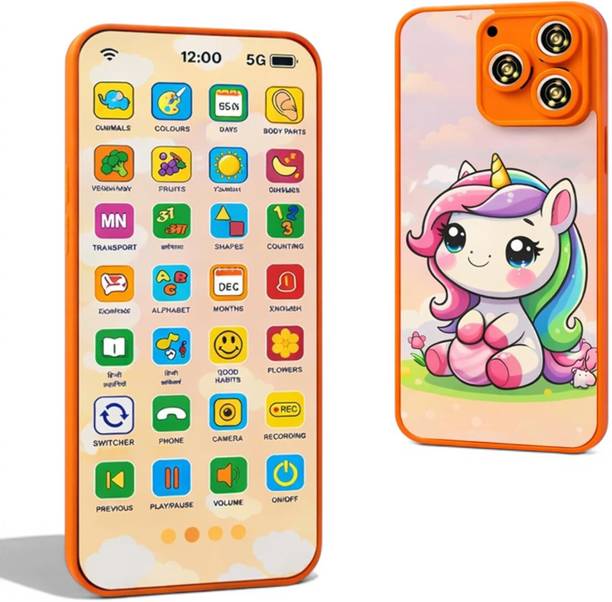 Maa Momai Toys Baby Toys Interactive Learning Phone with Music for Kids Toys
