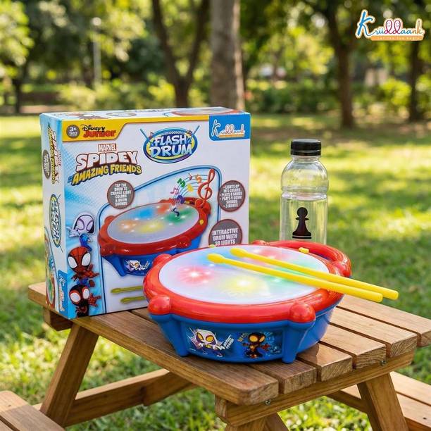 Disney Babies Interactive Musical Flash Drum with Lights & Sounds