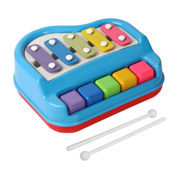 Angel Kids 2 in 1 Xylophone and Mini Piano for Kids Educational Musical Instruments Toy