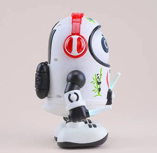 HornFlow Musical Robot Panda Toy for(IND*904673) Kids with Flashing