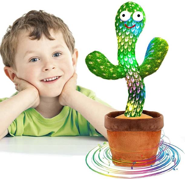 Sonpal Dancing Cactus Talking Toy Kids Electronic Plush Toys Baby Voice Recording Rpeat