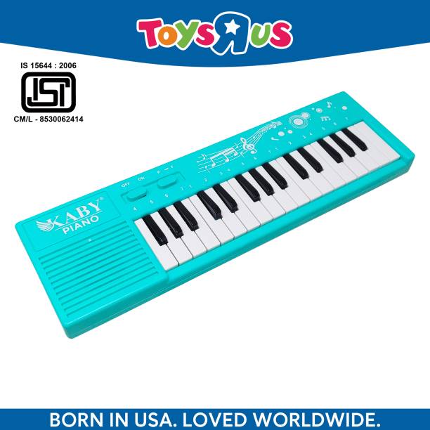 Toys R Us Bruin Premium Quality 32 Keys Small Musical Piano & Multi Function Toy for Kids
