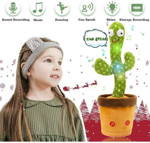 Bexzzor Dancing Cactus toys for kids with voice repeating toy,best gift for kids