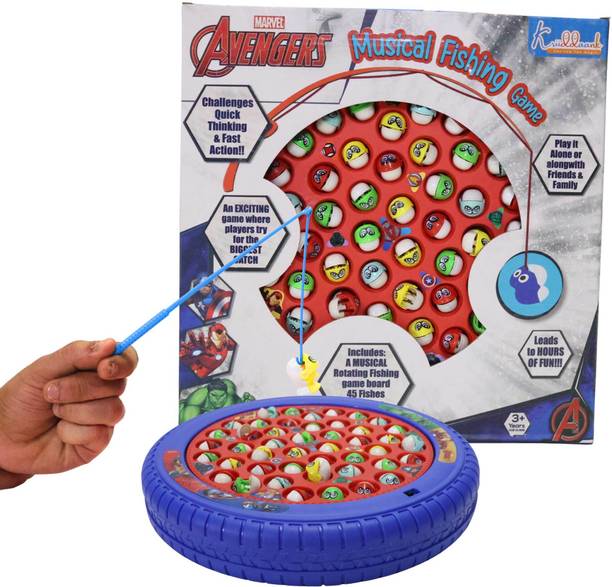 Kriiddaank Avengers Musical Fishing Game B - Electronic Fishing, Ocean Theme