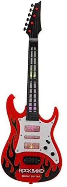 Anushka Toys 4-String Acoustic Learning Guitar Toy for Kids, Classical Series Guitar