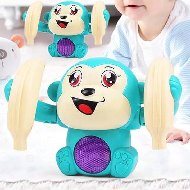 Freedy Electric 360 Degree Rotation Dancing and Spinning Rolling Doll Tumble Toy