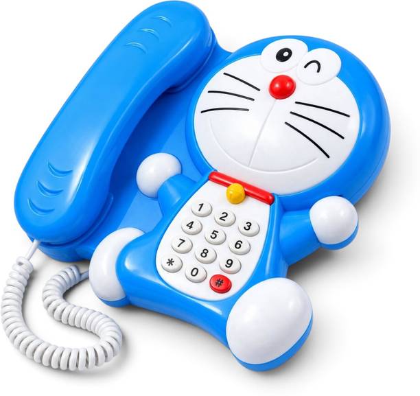Maa Momai Toys Cute Cartoon Telephone Toy for Kids | Push Button Sound Toy | Fun Play Set