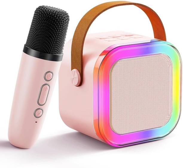 MY BABY LOVE A PERFECT CARE Mini-Karaoke Bluetooth Speaker with Microphone - Kids Music Singing Toys