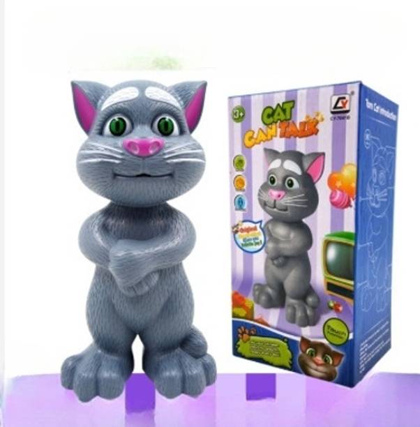 KinderTales Talking Tom Cat Smart Electronic (IND*85921)Pet Talking Toy Cat
