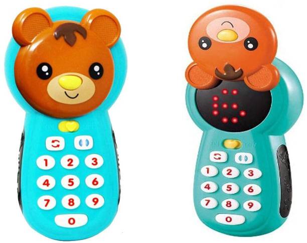 KAVANA Baby Learning Mobile Phone with led Screen Music Telephone