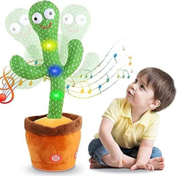 KZED Kids Dancing Talking Cactus Toys for Baby Boys and Girls, 120 Songs for Baby