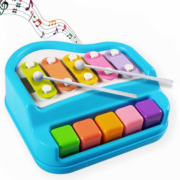 CloudTech 2-in-1 Piano Xylophone for Kids