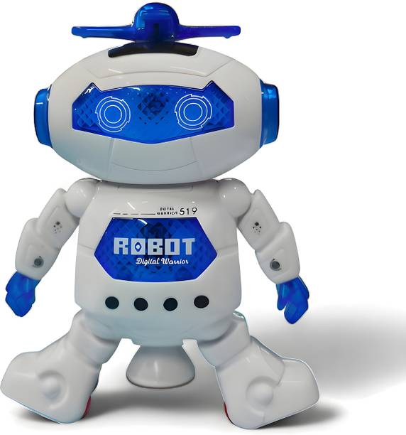 Gurukrupa Dancing Robot Toy with Music and Lights,