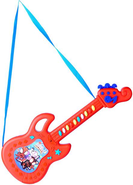Kriiddaank Spiderman Musical Guitar - Toddler Friendly, Mouse Sing-Along Karaoke, Junior�