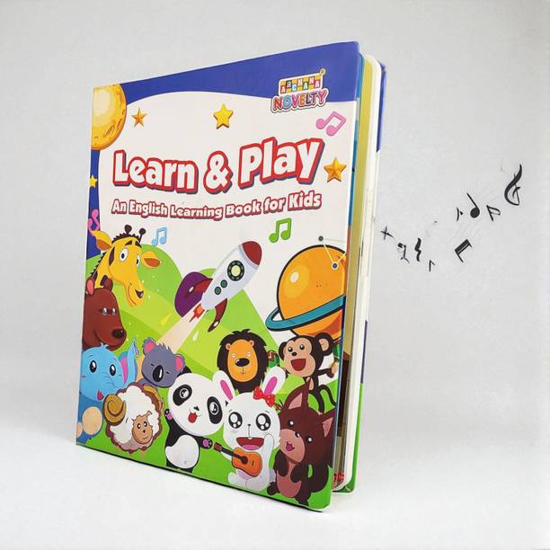 SPEEDFOX Learn & Play Interactive kids Sound Book – Educational English Book for Toddlers