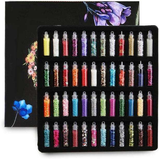 lip ray Creative Nail Design Sparkle Powder and Glitter Kit