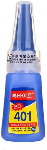 हुडा गर्ल Nail Art Super Glue Clear Stronger 20g Bottle 401 Multipurpose Super Glue