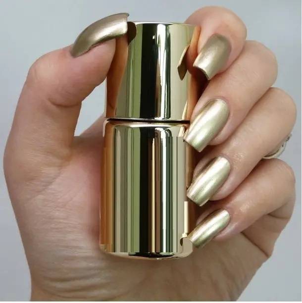 GABBU Metallic Nail Polish Magic Mirror Effect GOLD Gold