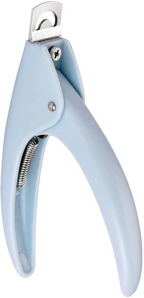 Gleevia Nail Cutter | Professional Nail Art Premium Tips Clipper | False Nail Trimmer | Artificial Nail Edge Cutter T101 Manicure Tool Blue