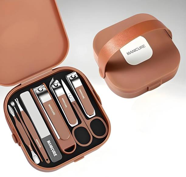 wynyc Nail Clipper Set 8 in 1 Professional Manicure Pedicure Kit for Men and Women