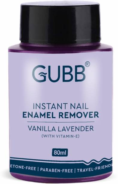 GUBB Instant Nail Polish Remover Lavender Aroma Sponge Dip & Roll Nail Thinner