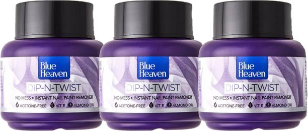 BLUE HEAVEN Dip & Twist Remover 40Ml (Pack of 3)