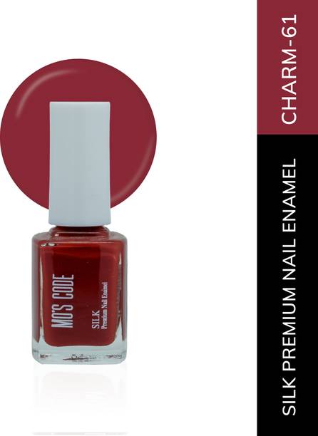 MO'S CODE Nail Paint Silk Premium Glossy & Chip Resistant Long Lasting Nail Polish CHARM-61