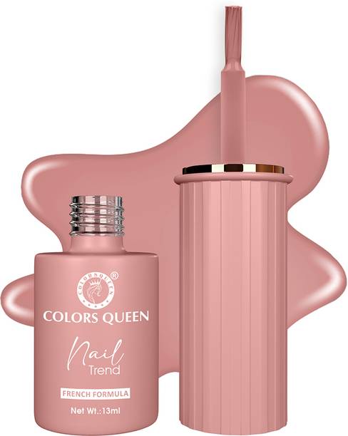 COLORS QUEEN Nail Trend Long Lasting & Quick Drying Nail Polish for Women with High Shine Puce