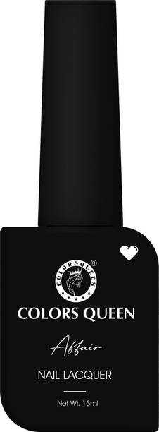 COLORS QUEEN Affair Matte Nail Lacquer, Chip Resisting, Long Lasting & Quick Dry Nail Polish Kohl Couture