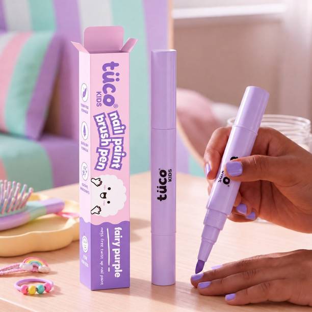 TuCo Kids Nail Paint Brush Pen Purple