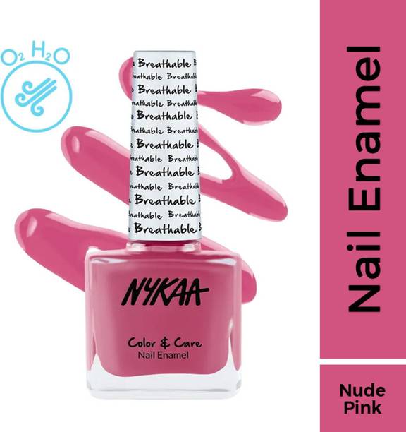 NYKAA Breathable Nail Enamel - Slow Love - 315 Pink Nude