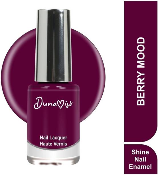 Dunamiss Nail Polish Berry Mood Long Lasting Quick Dry High Shine Nail Polish Berry Mood