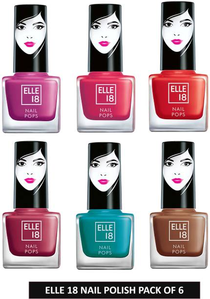 ELLE 18 Must Have Nail Polish Pack 2 Assorted Shades