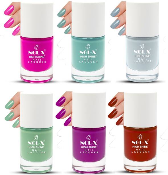 ngl-x Quick Dry Ultra Shine nail polish Combo Set A6P21 A6P21