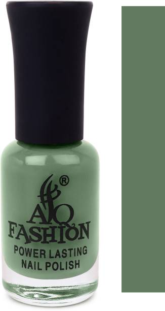 AQ FASHION New Gel Effect Long lasting and quick-dry Luxury Nail Paint Set Emerald Green