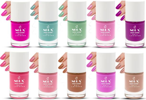 ngl-x Quick Dry Long Lasting Nail Polish Combo A10P29 A10P29