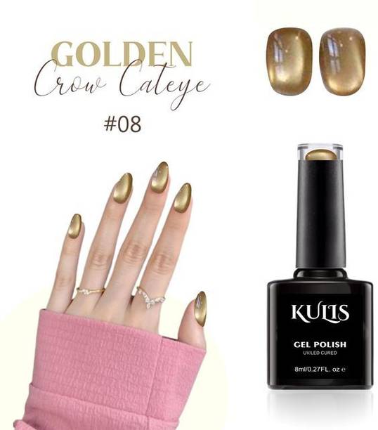 kulis Golden Crow Cateye | Magnetic UV Gel Polish No.08 KGC_08