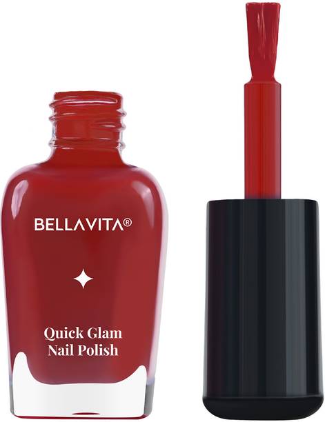 BELLAVITA Nail Polish| Vibrant Color| lustrous shine| long lasting | Smooth Application| Arouse
