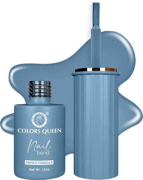 COLORS QUEEN Nail Trend Long Lasting & Quick Drying Nail Polish for Women with High Shine Dark Winter
