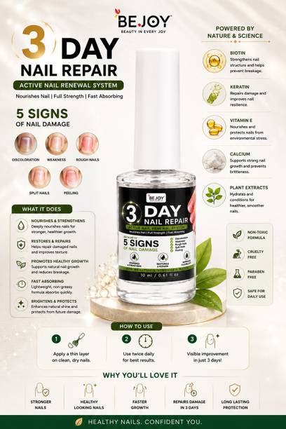 Bejoy NIVON Active Nail Renewal Serum for Stronger Healthy Nails WHITE